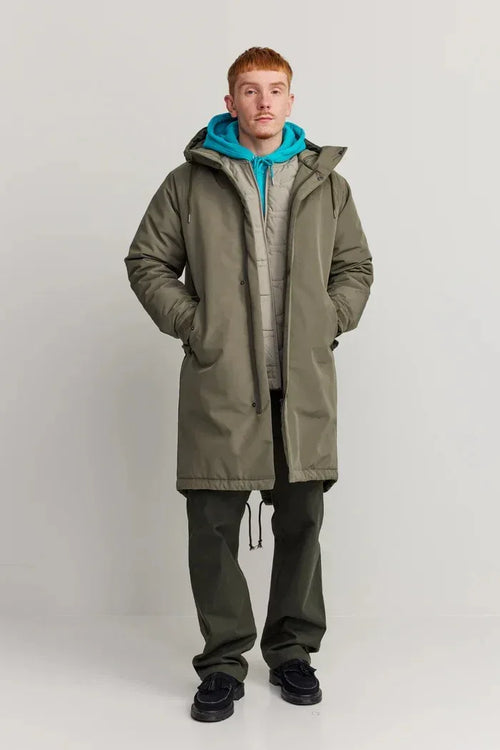 Abrigo Makia Observer Jacket Dusty Olive - Roundtrip