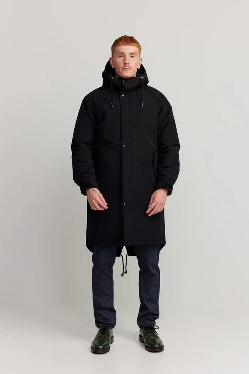 Abrigo Makia Observer Jacket Negro - Roundtrip