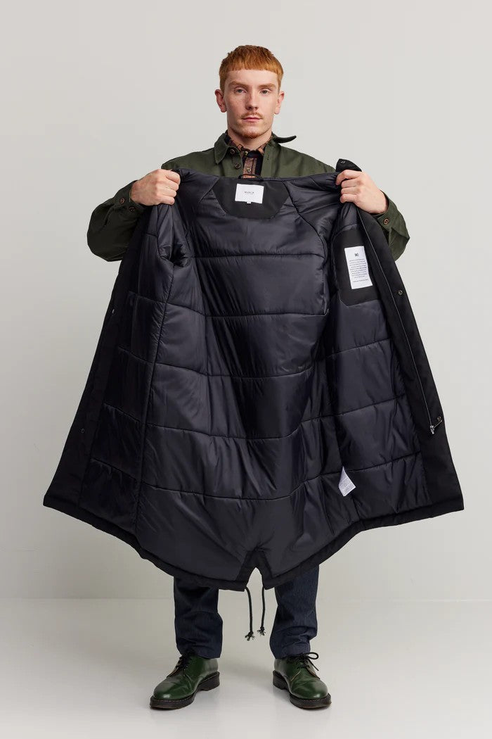 Abrigo Makia Observer Jacket Negro