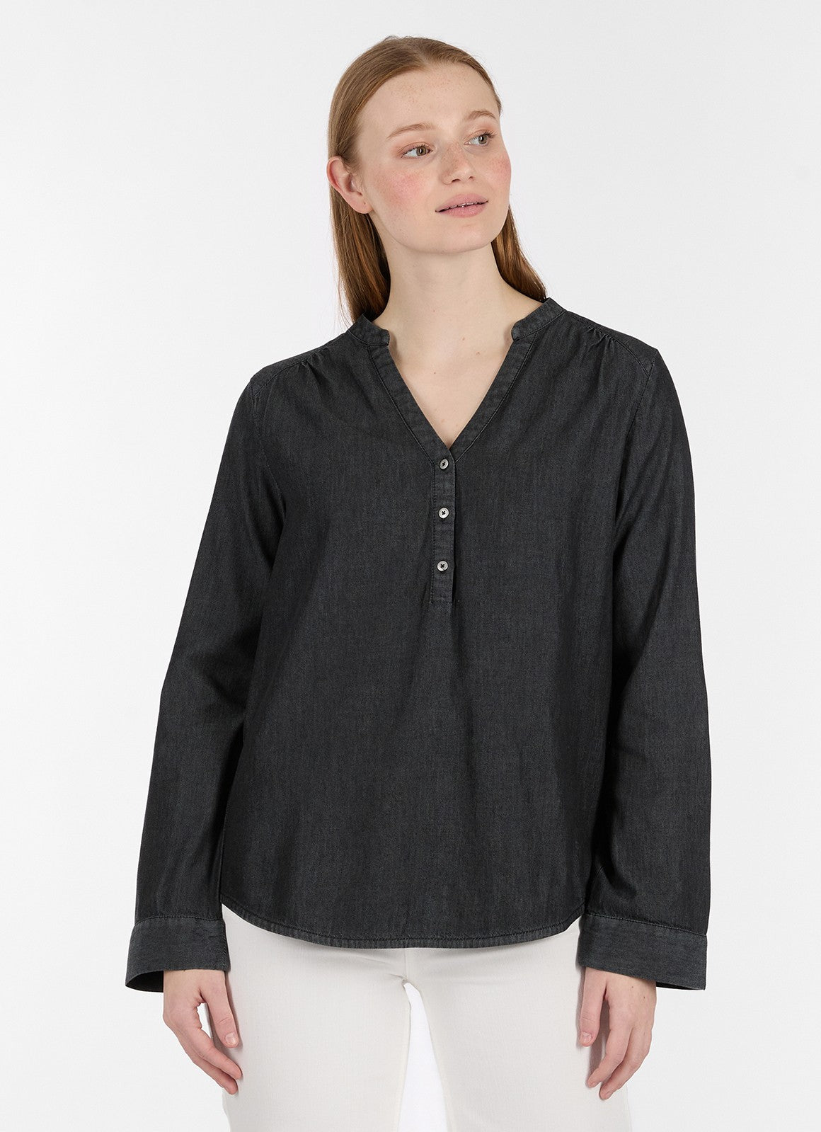 Camisa Ragwear Fierra Denim Black