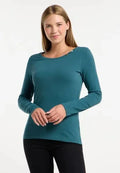 Camiseta Ragwear Fllorah Long Ocean Green - Roundtrip