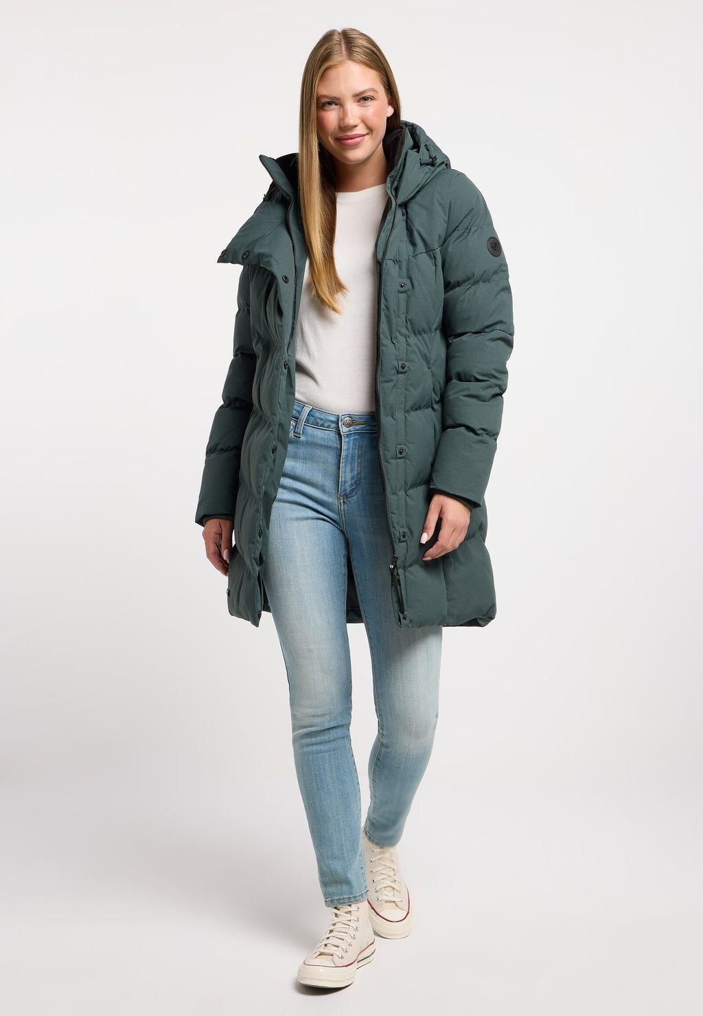 Abrigo Ragwear Pavla Pine Green