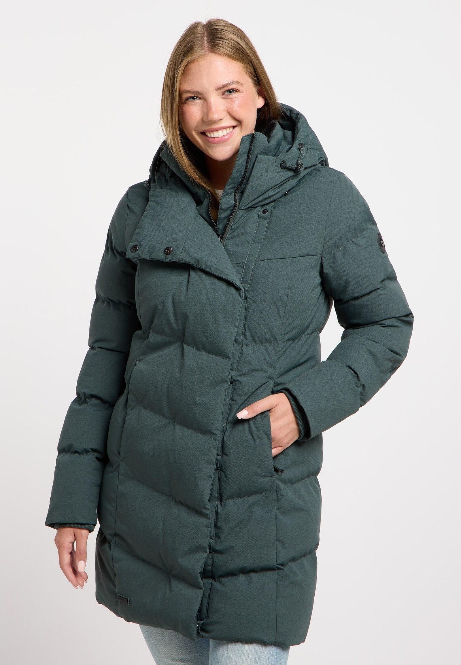 Abrigo Ragwear Pavla Pine Green