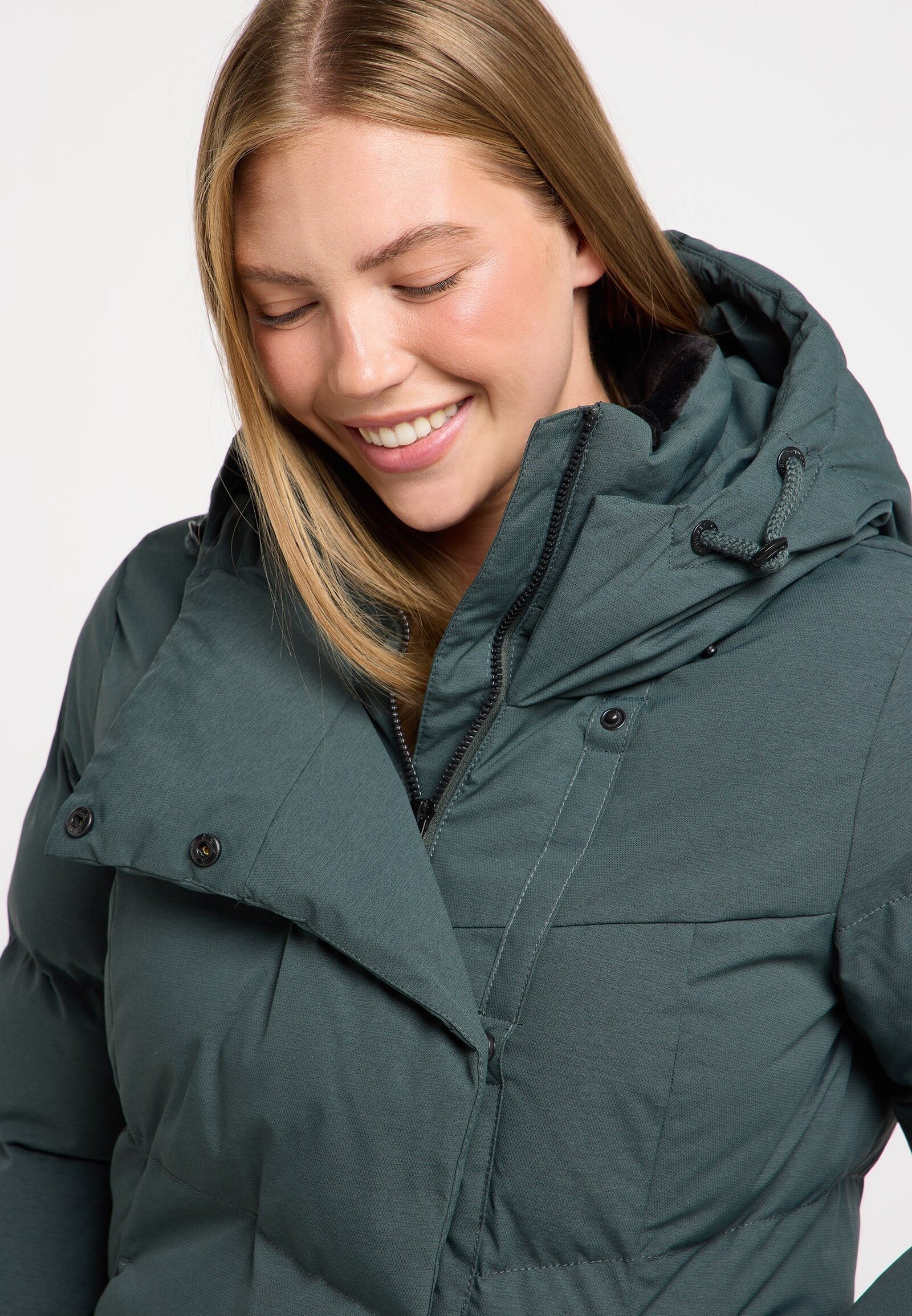 Abrigo Ragwear Pavla Pine Green