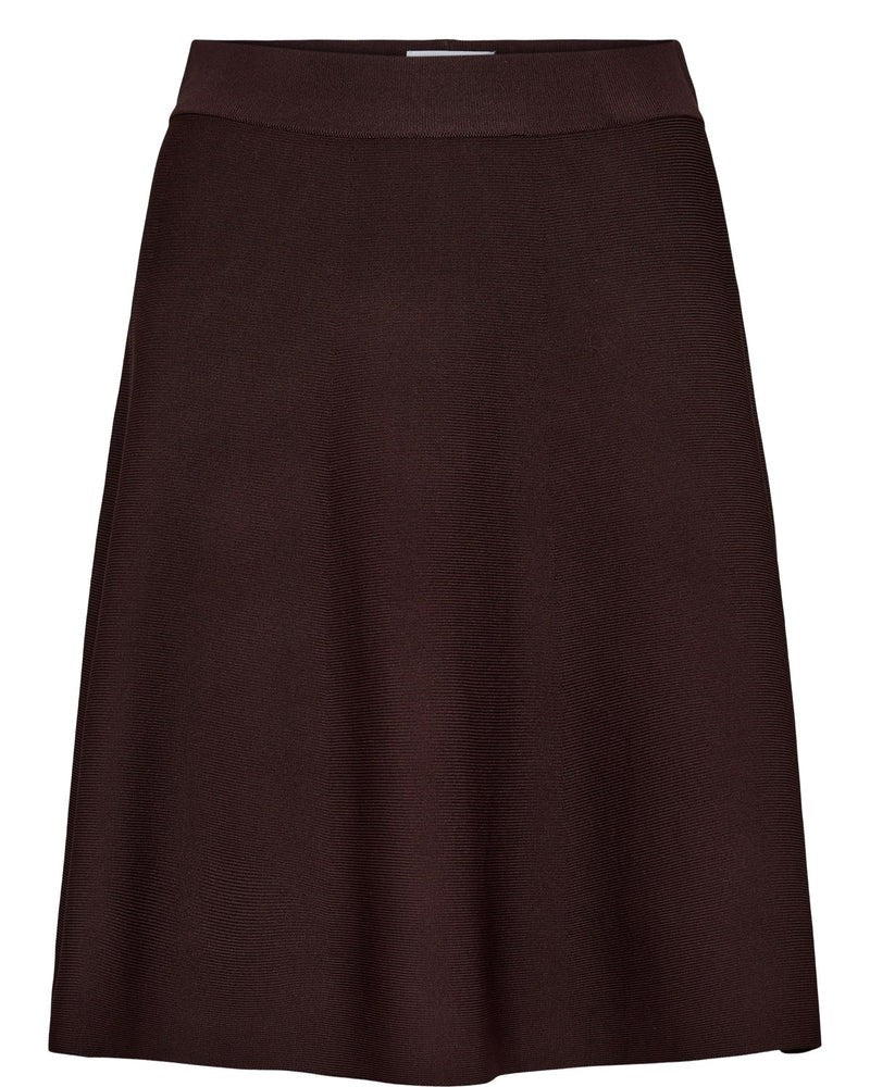 Falda Nümph Nulillypilly Skirt Black Coffee