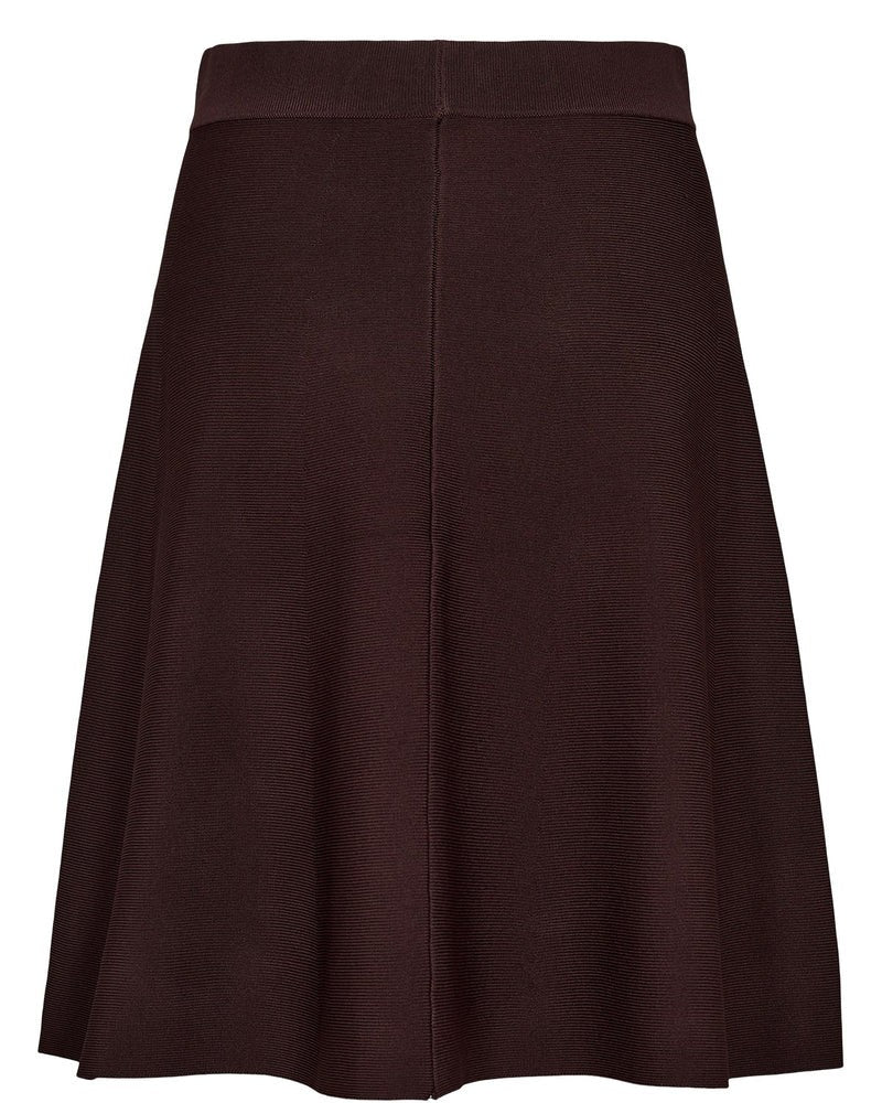 Falda Nümph Nulillypilly Skirt Black Coffee