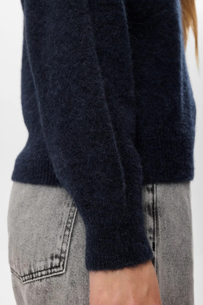 Jersey Nümph Nuriette Pullover Dark Sapphire