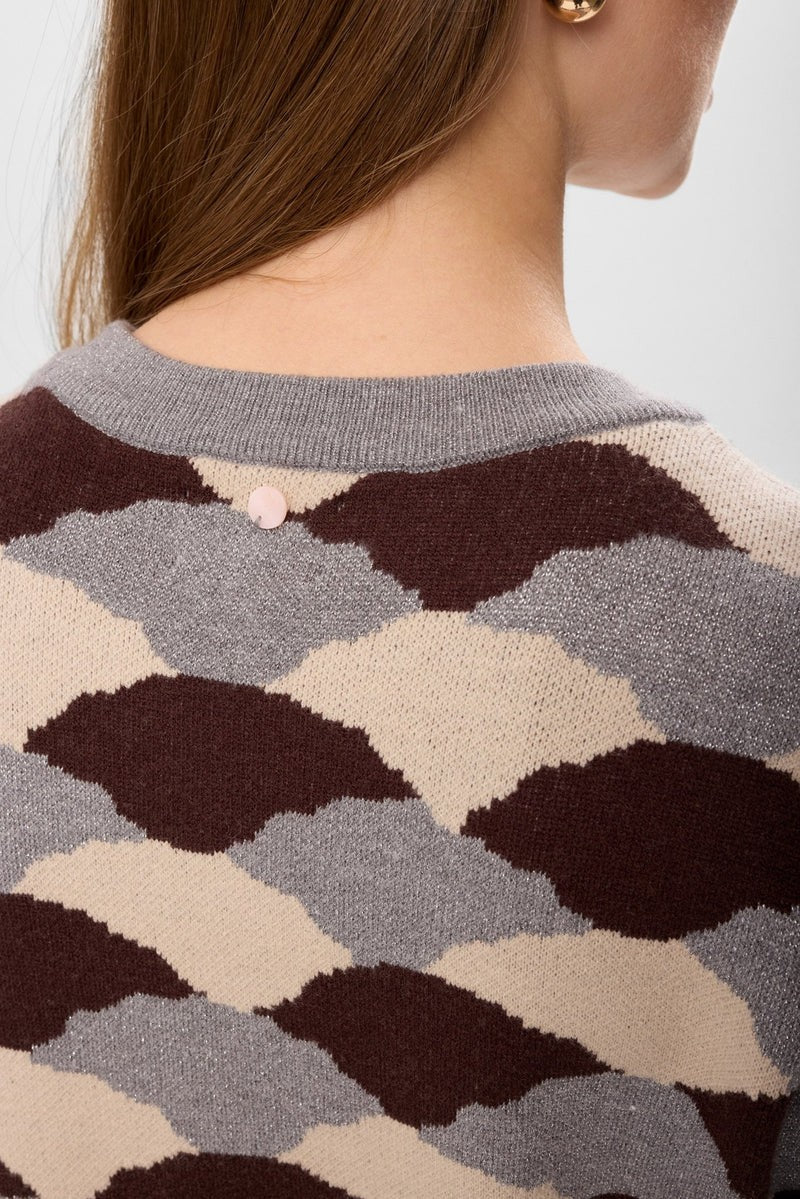 Jersey Nümph Nulila Pullover Black Coffee