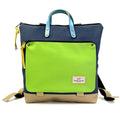 Mochila Daniel Chong Book Holder Cuadrada impermeable DZ con bolsillo Verde - Roundtrip