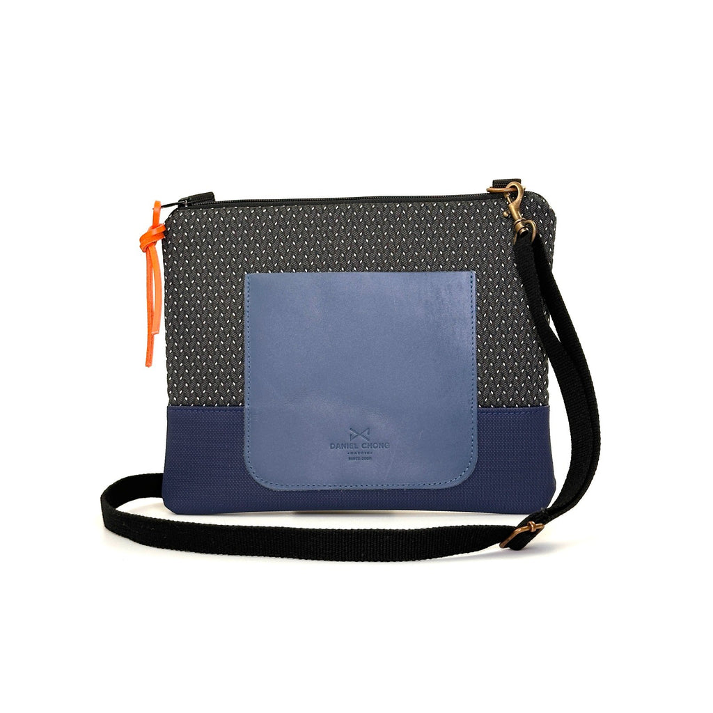 Bandolera Daniel Chong Mini cuadrado con bolsillo