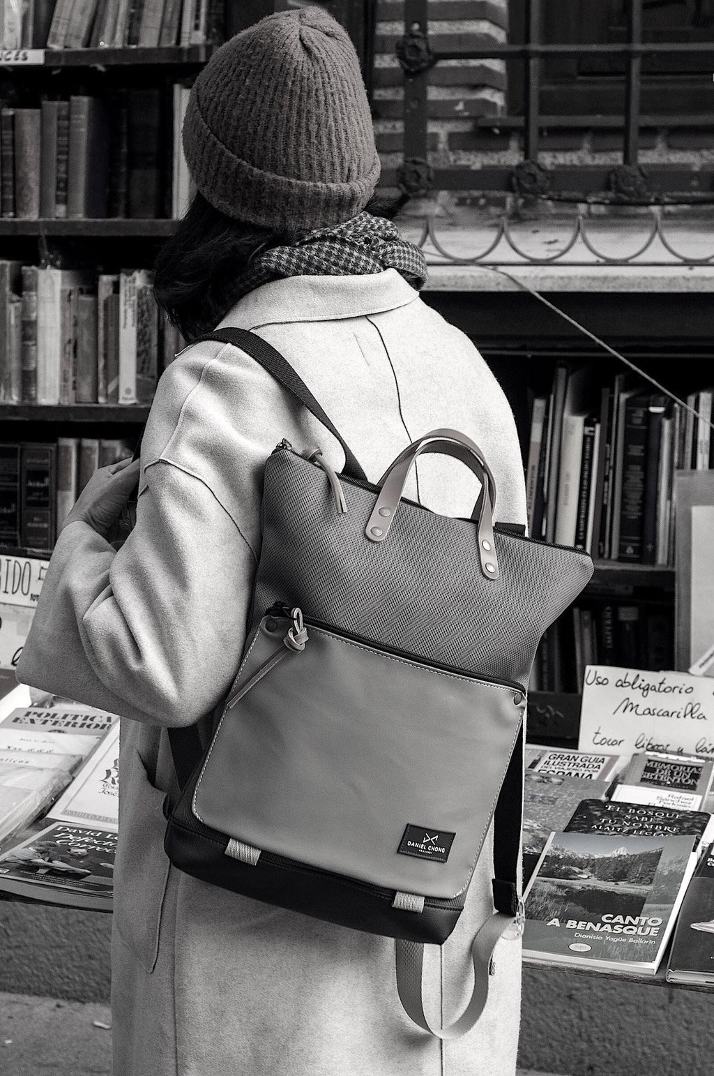 Mochila Daniel Chong Book Holder Iconic Rattan DZ