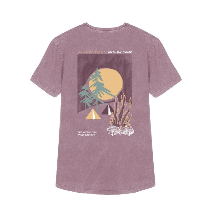 Camiseta Arica Bonfire Premium Malva