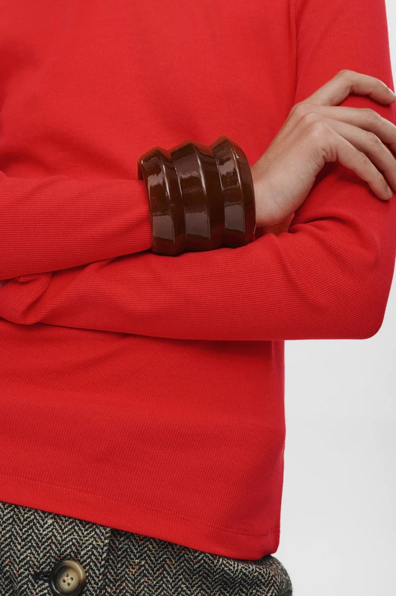 Camiseta Nümph Nuriley Tee Fiery Red