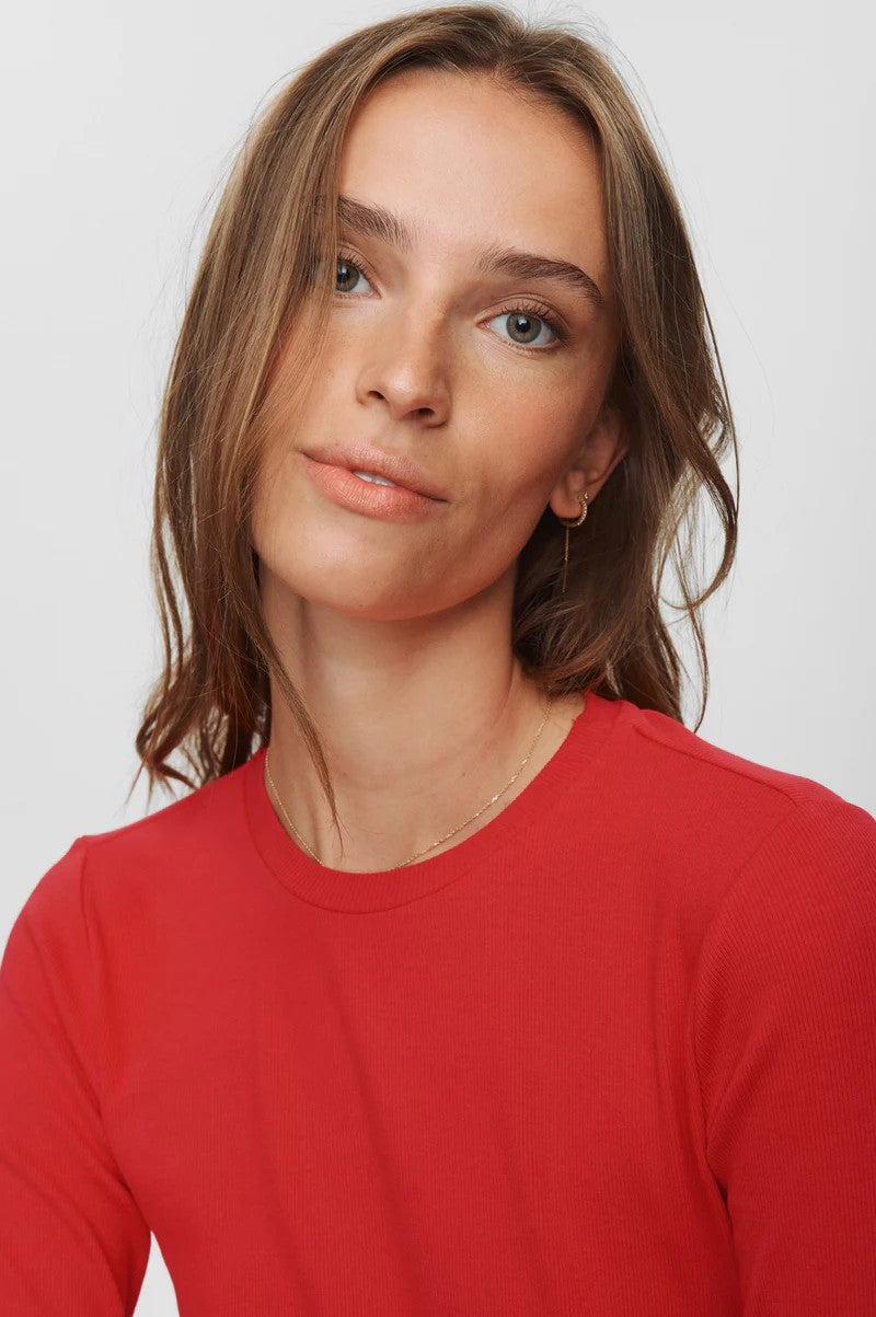 Camiseta Nümph Nuriley Tee Fiery Red