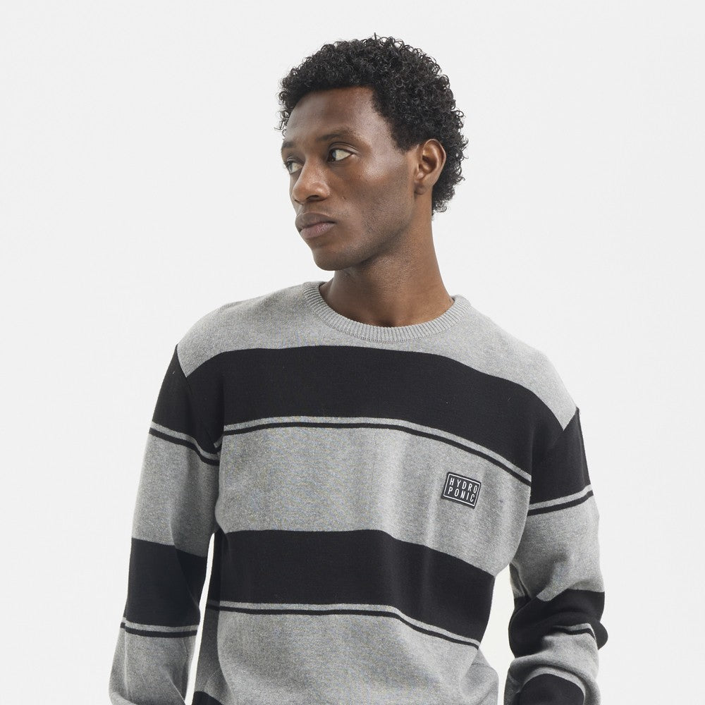 Jersey Hydroponic Drone Heather Grey/Black