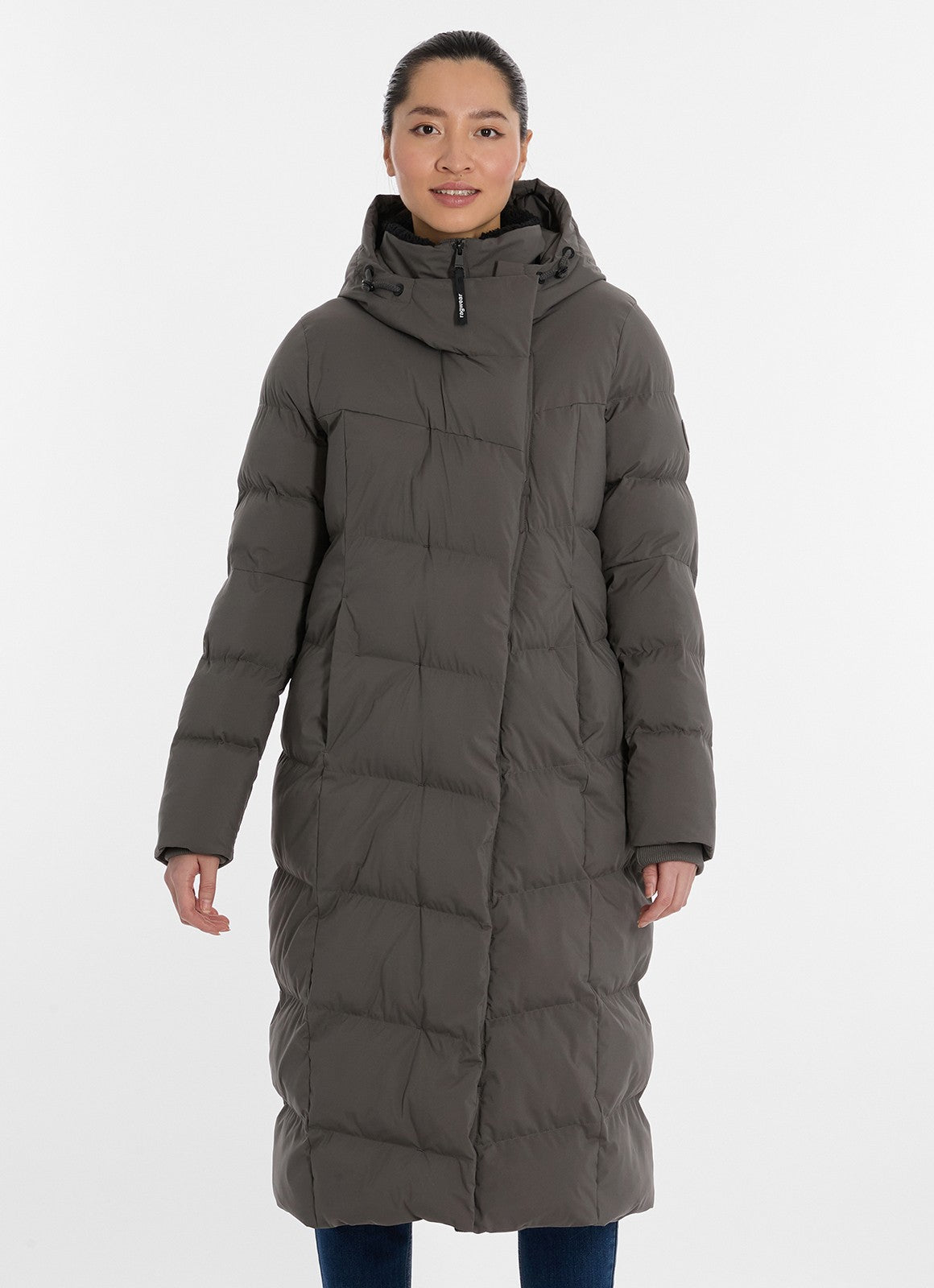Abrigo Ragwear Pavla Long Stone Grey