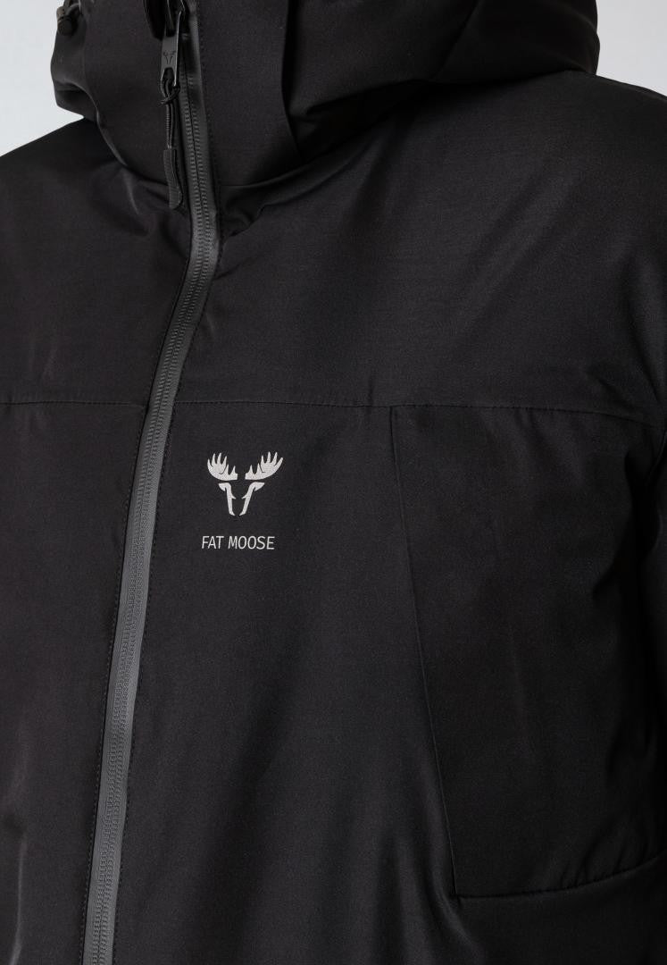 Chaqueta Fat Moose Jamison Quilt Mix Negra