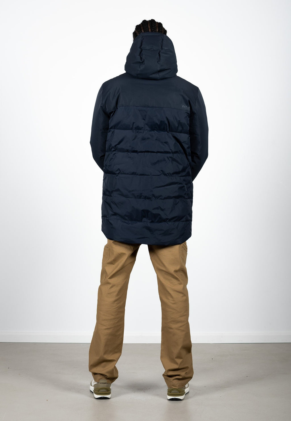 Chaqueta Fat Moose Jamison Quilt Mix Azul Oscuro