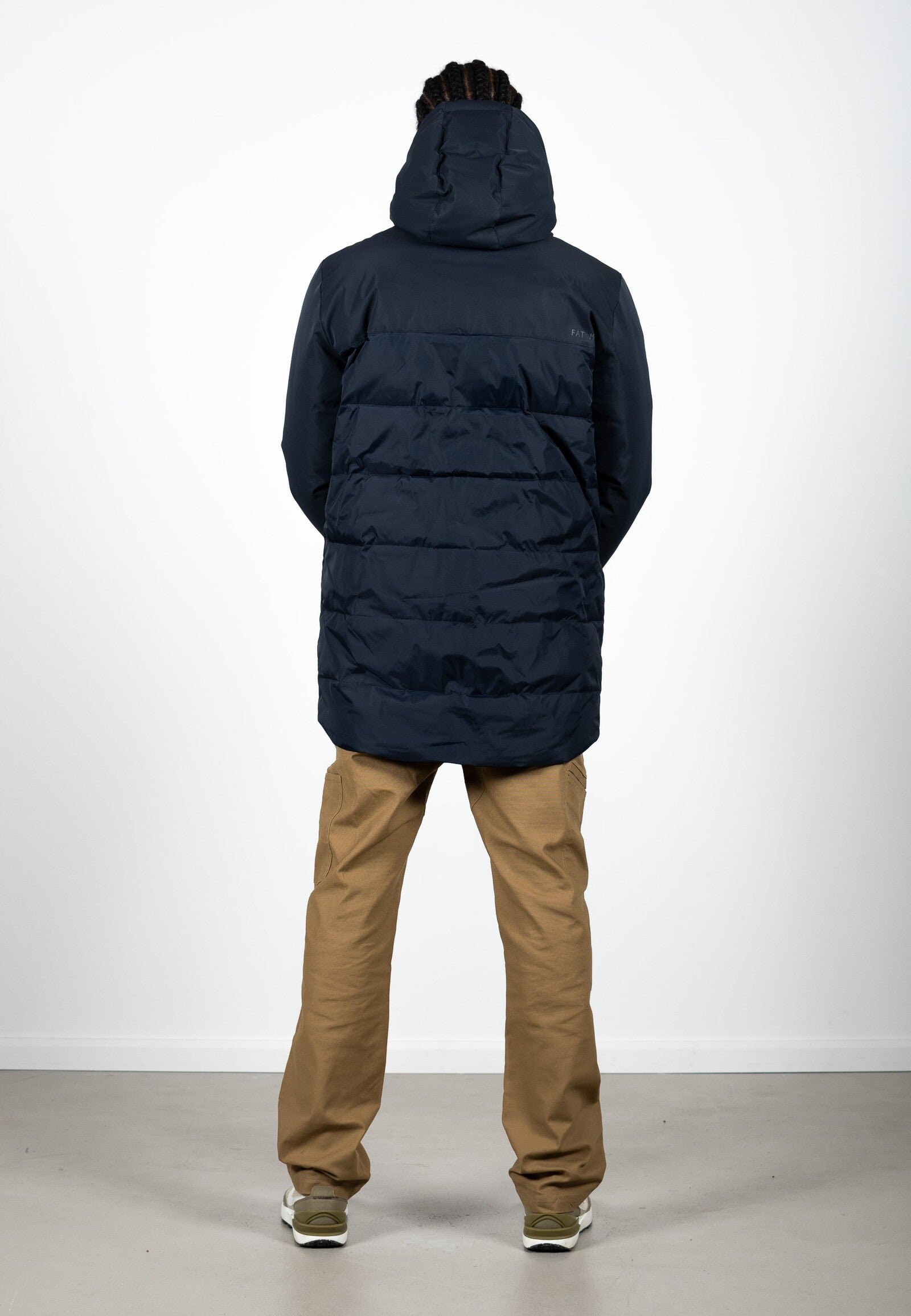 Chaqueta Fat Moose Jamison Quilt Mix Azul Oscuro