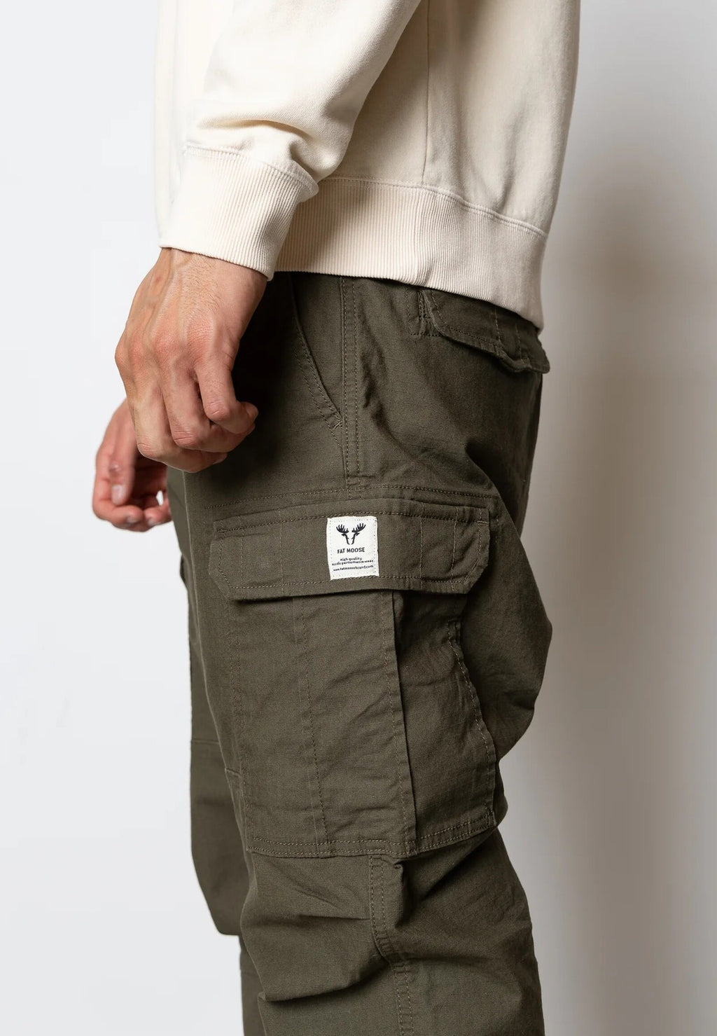 Pantalones Cargo Fat Moose Radar Verde