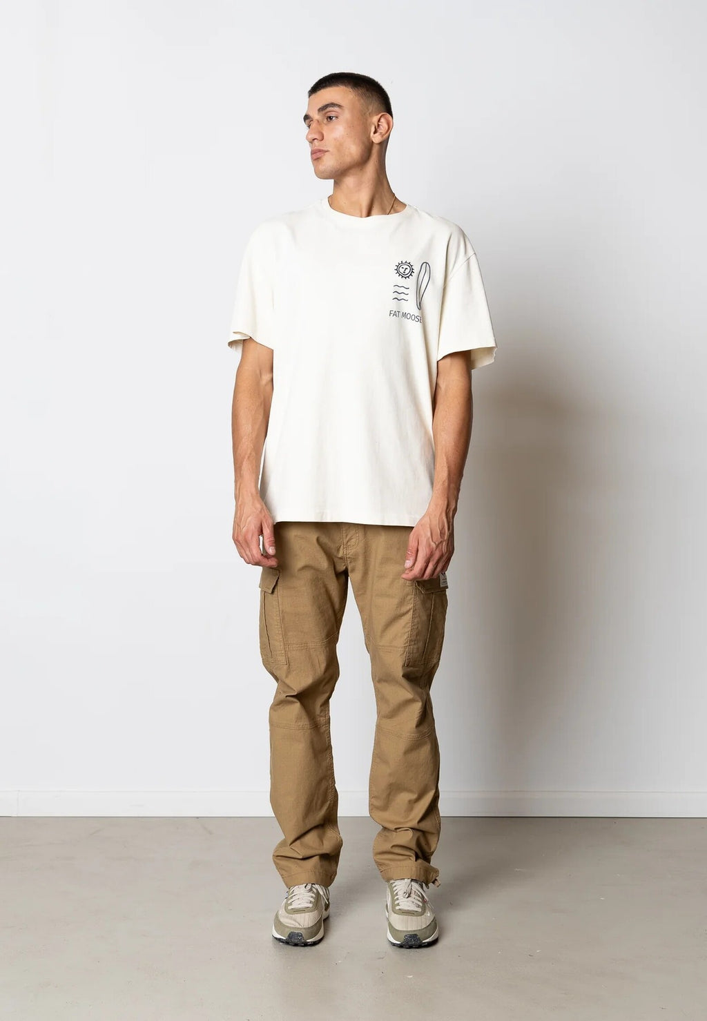 Pantalones Cargo Fat Moose Radar Khaki