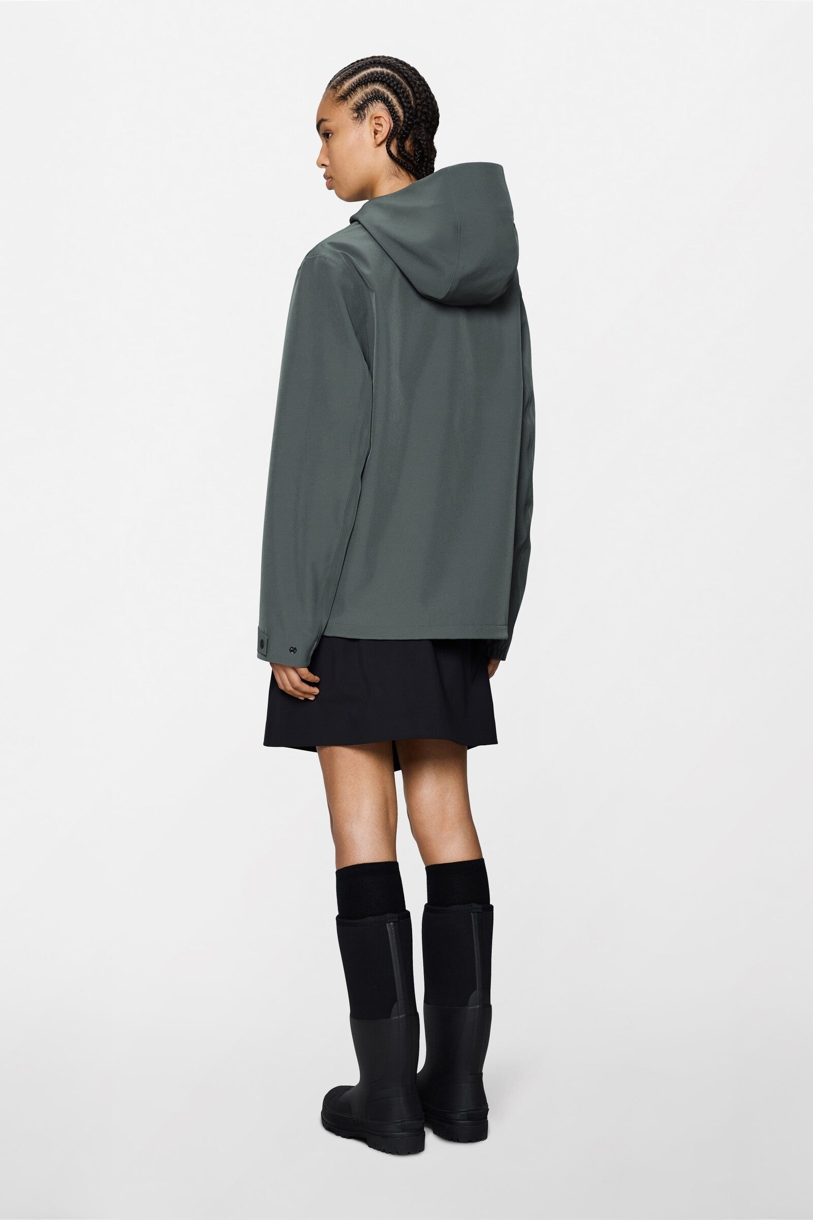 Chaqueta RAINS Suva Softshell Unisex W3T1 Gris Oscuro