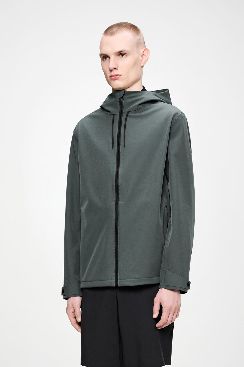 Chaqueta RAINS Suva Softshell Unisex W3T1 Gris Oscuro
