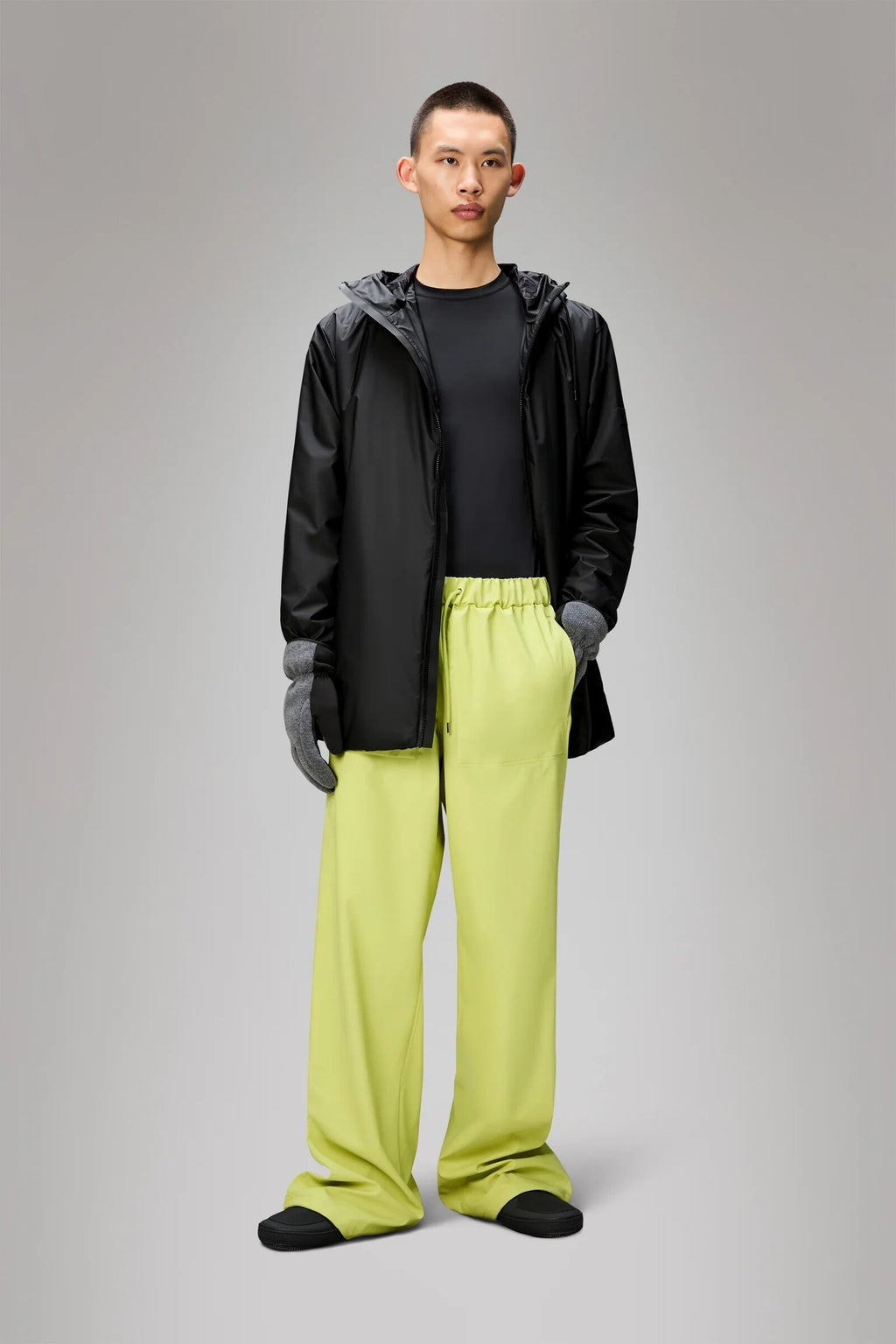 Chaqueta RAINS Lohja Long Insulated W3T1 Negro