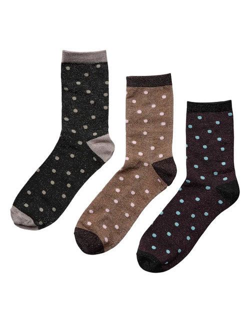 Calcetines Nümph Nufine Multicolor pack de tres