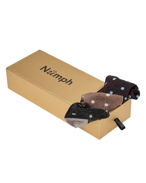 Calcetines Nümph Nufine Multicolor pack de tres