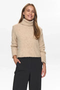 Jersey Nümph Nuwila Cropped Birch Melange - Roundtrip