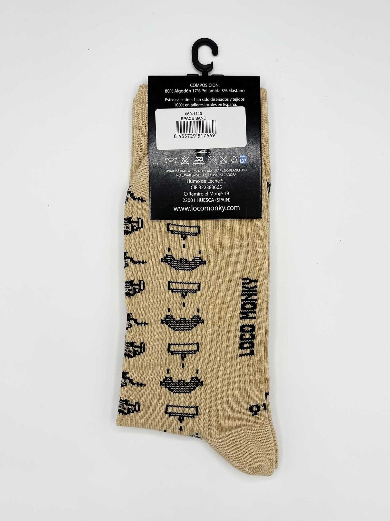 Calcetines Loco Monky Space Monky Sand