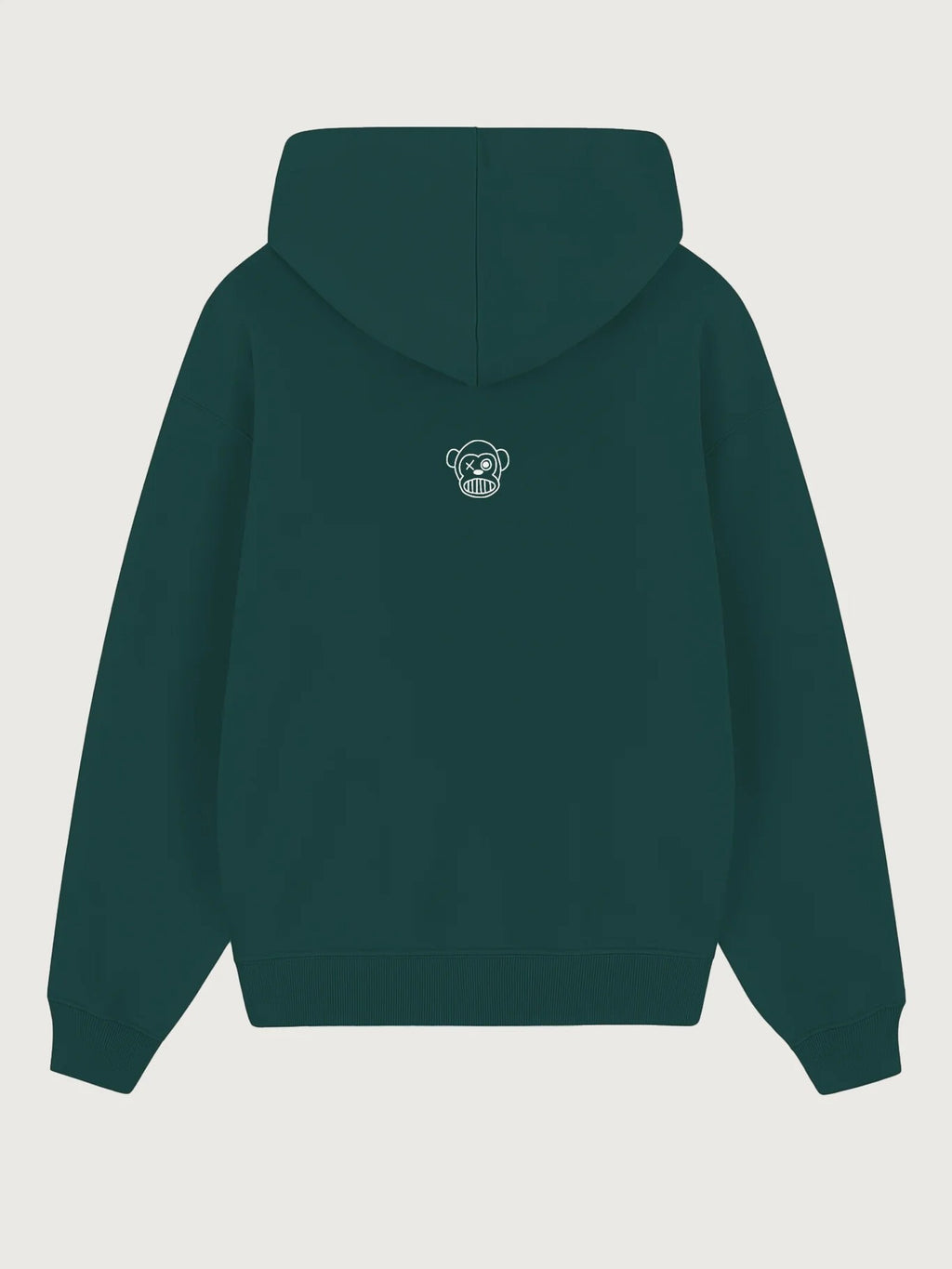 Sudadera Loco Monky Bendita Locura Verde oscuro