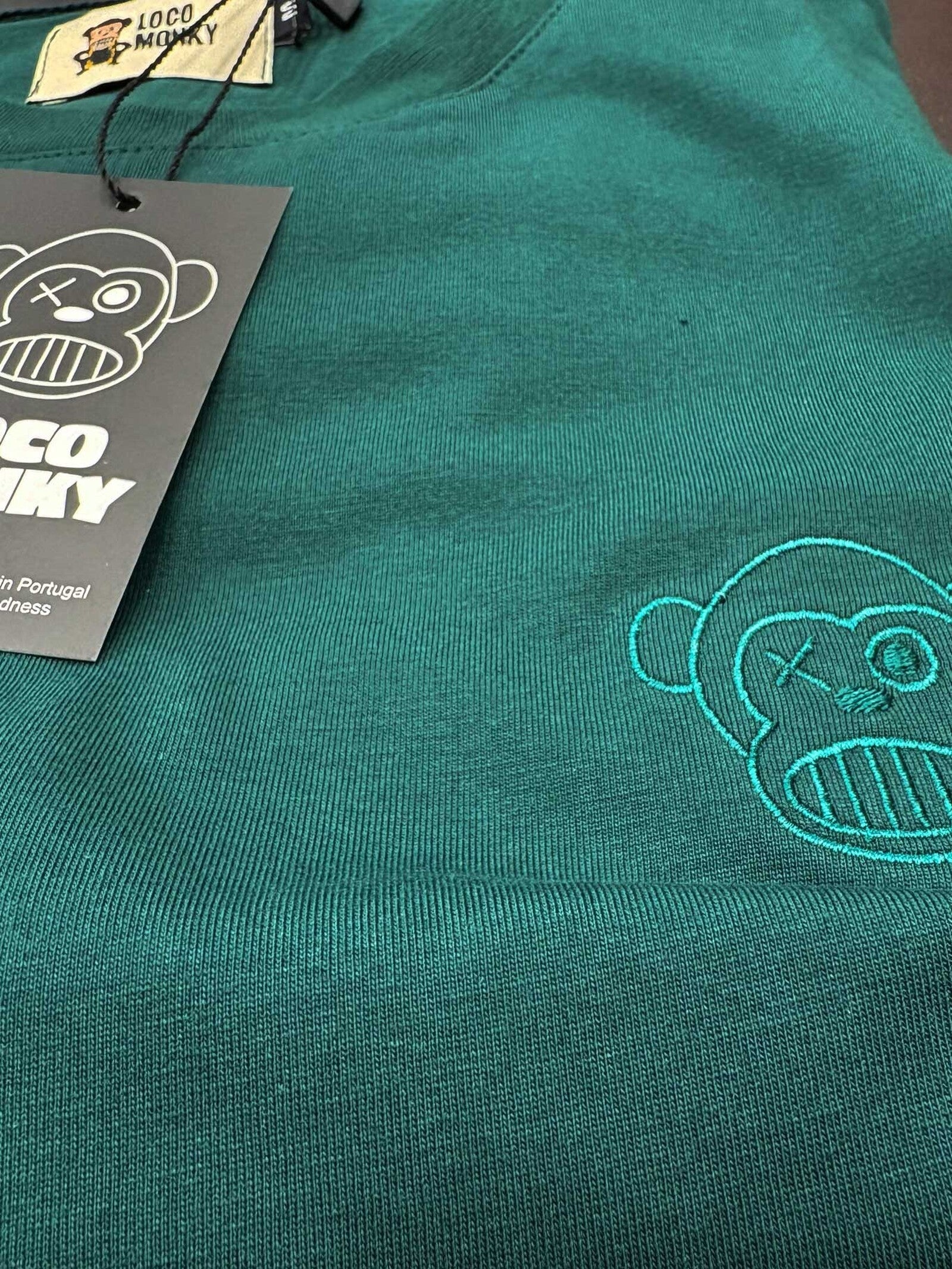 Camiseta Loco Monky Puro Loco B Verde