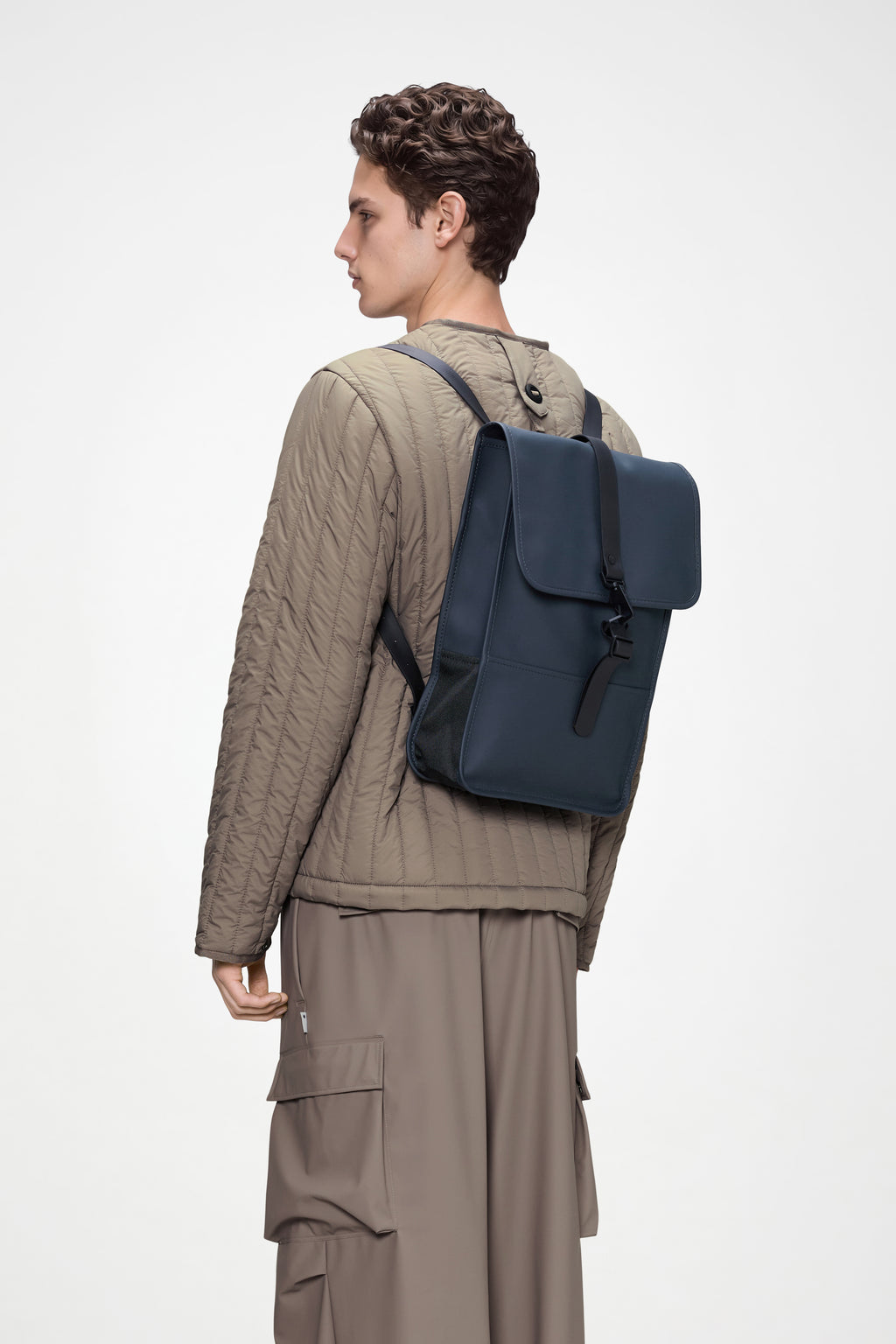 Mochila Rains Navy Backpack Mini W3