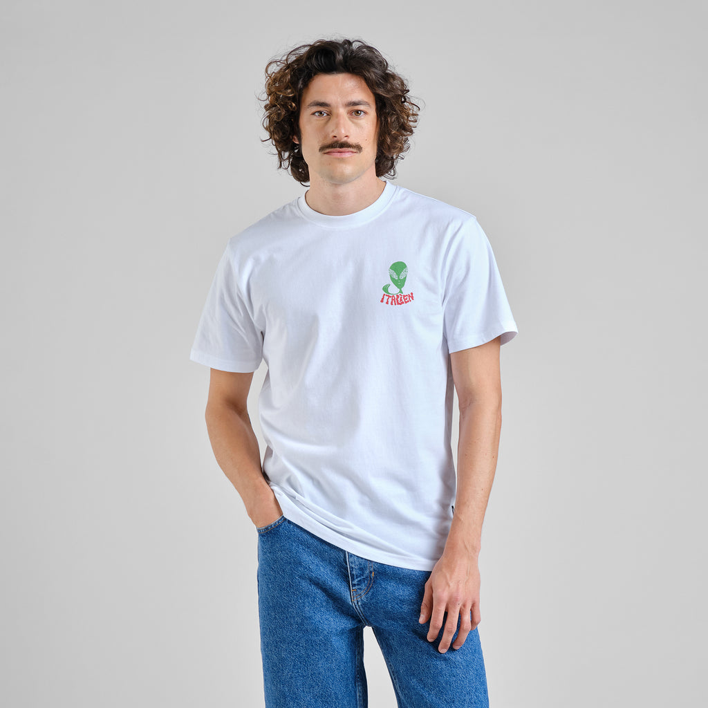 Camiseta Dedicated Stockholm Italien White