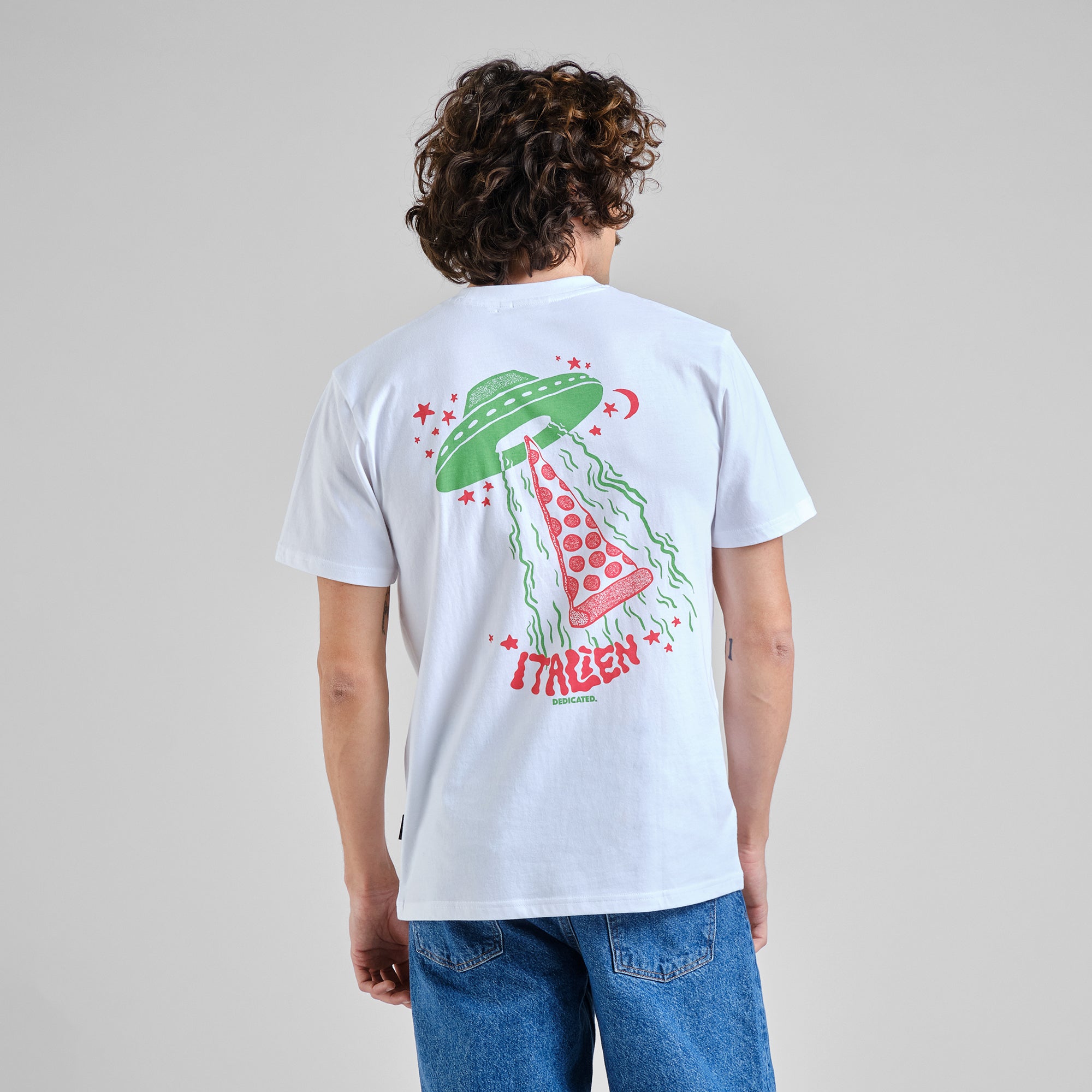 Camiseta Dedicated Stockholm Italien White