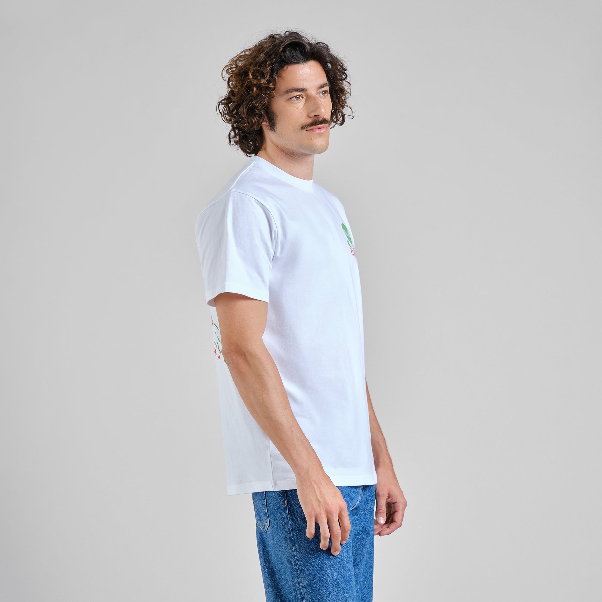Camiseta Dedicated Stockholm Italien White