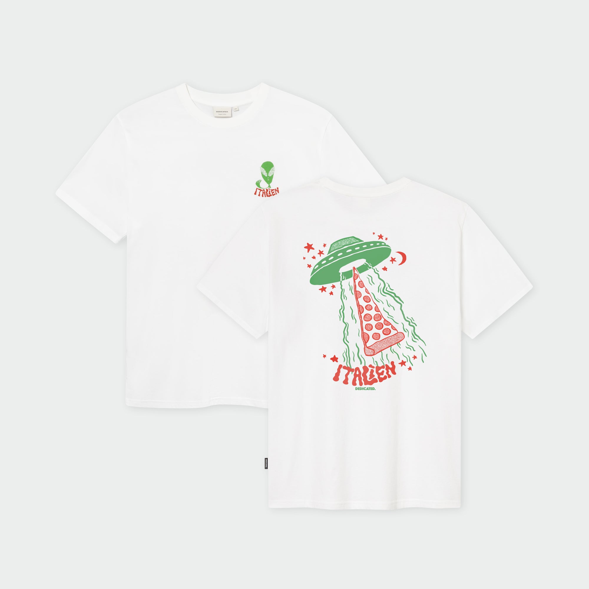 Camiseta Dedicated Stockholm Italien White