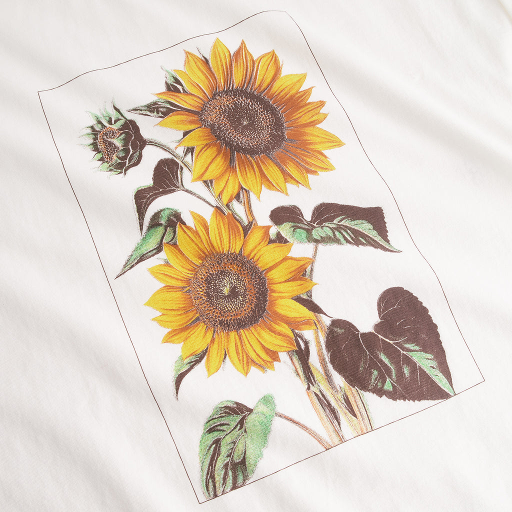 Camiseta Dedicated Visby Printed Sunflowers Off-White
