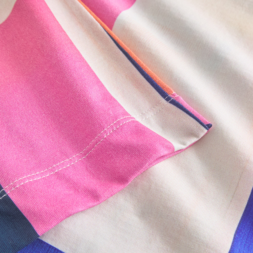 Camiseta Dedicated Vadstena Abstract Block Multi Color