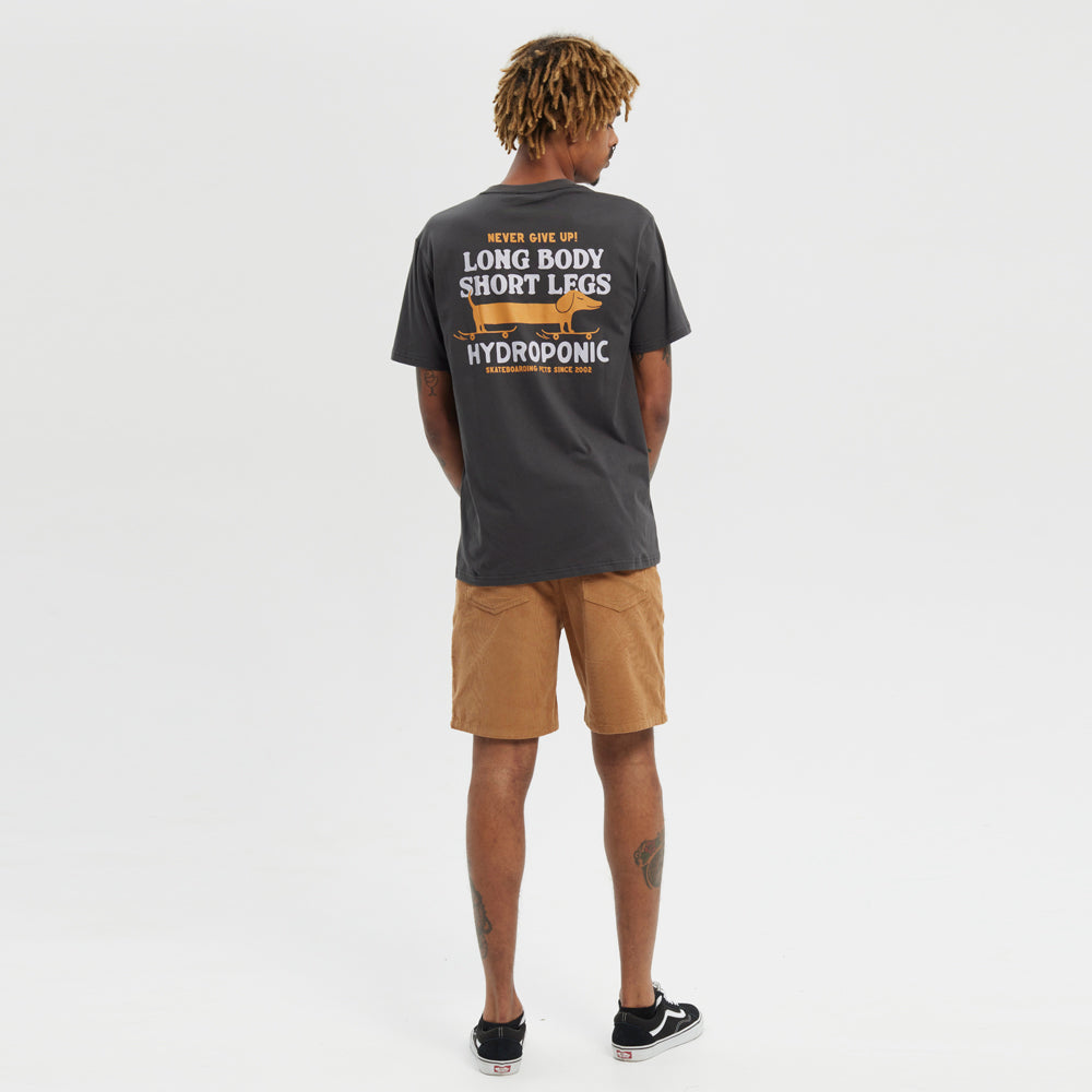 Camiseta Hydroponic Dachshund Charcoal