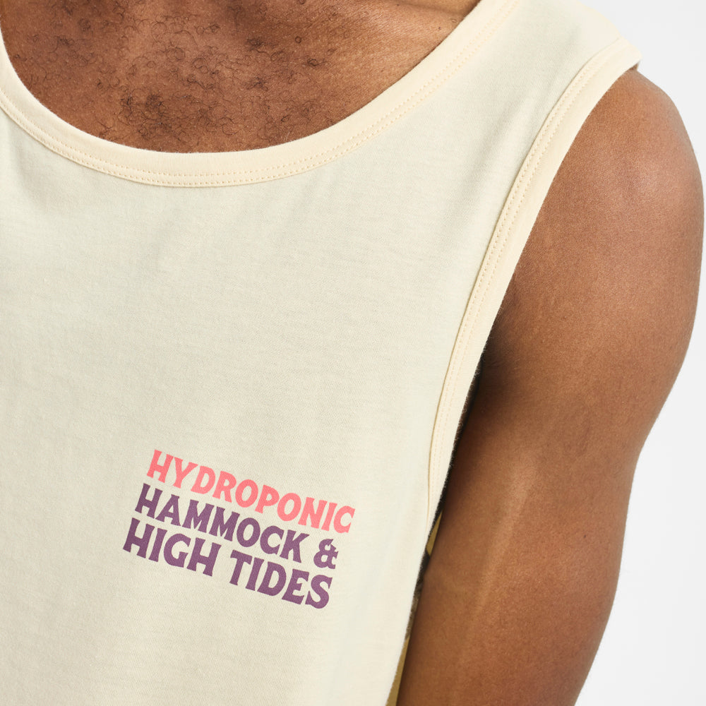 Camiseta Tirantes Hydroponic Queen Crema