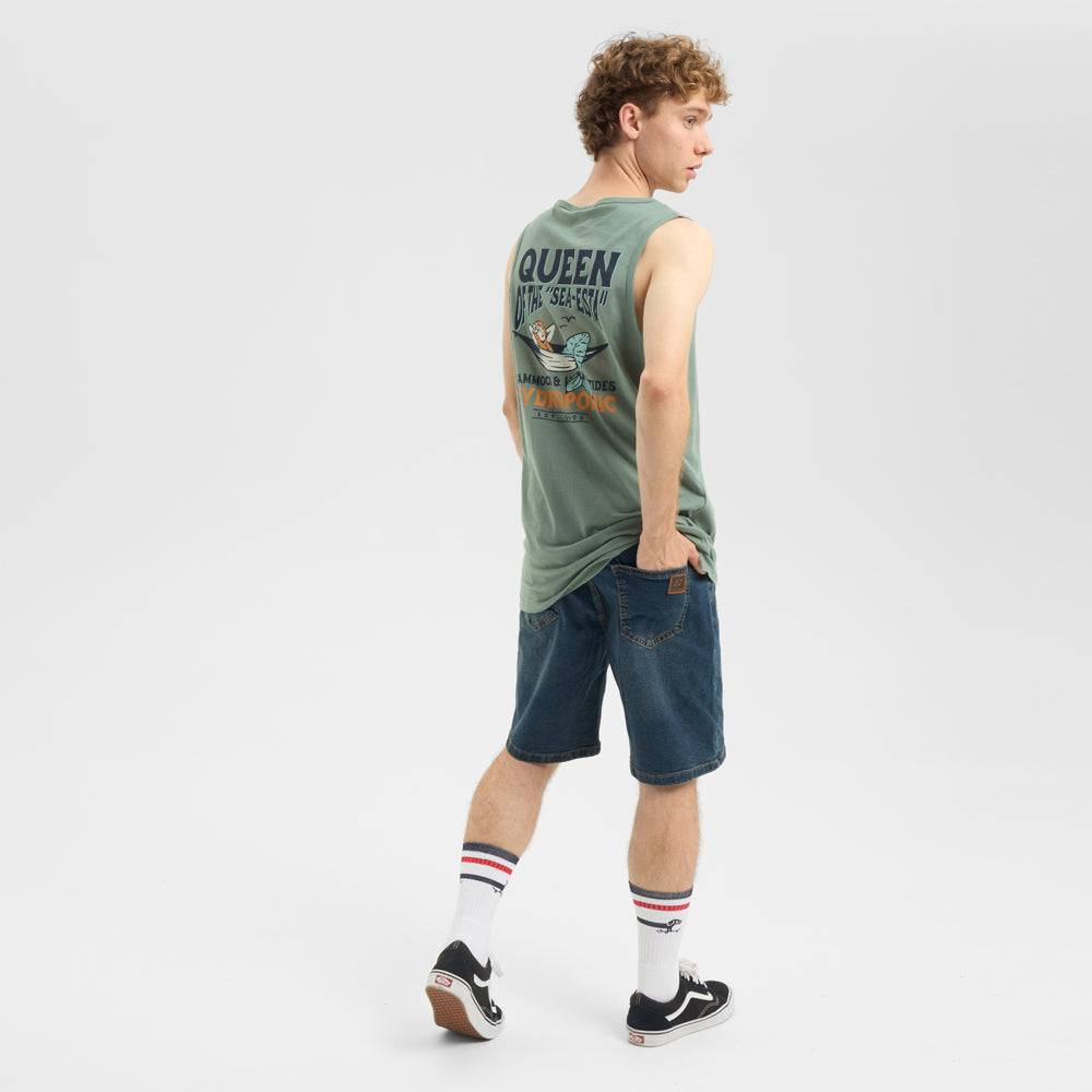 Camiseta Tirantes Hydroponic Queen Verde