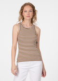 Camiseta Ragwear Emannuele stripes Dark choco