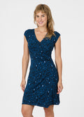 Vestido Ragwear Crupi print Night blue