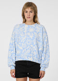 Sudadera Ragwear Wuss print Arctic blue