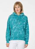 Sudadera Ragwear Pirita print Teal green