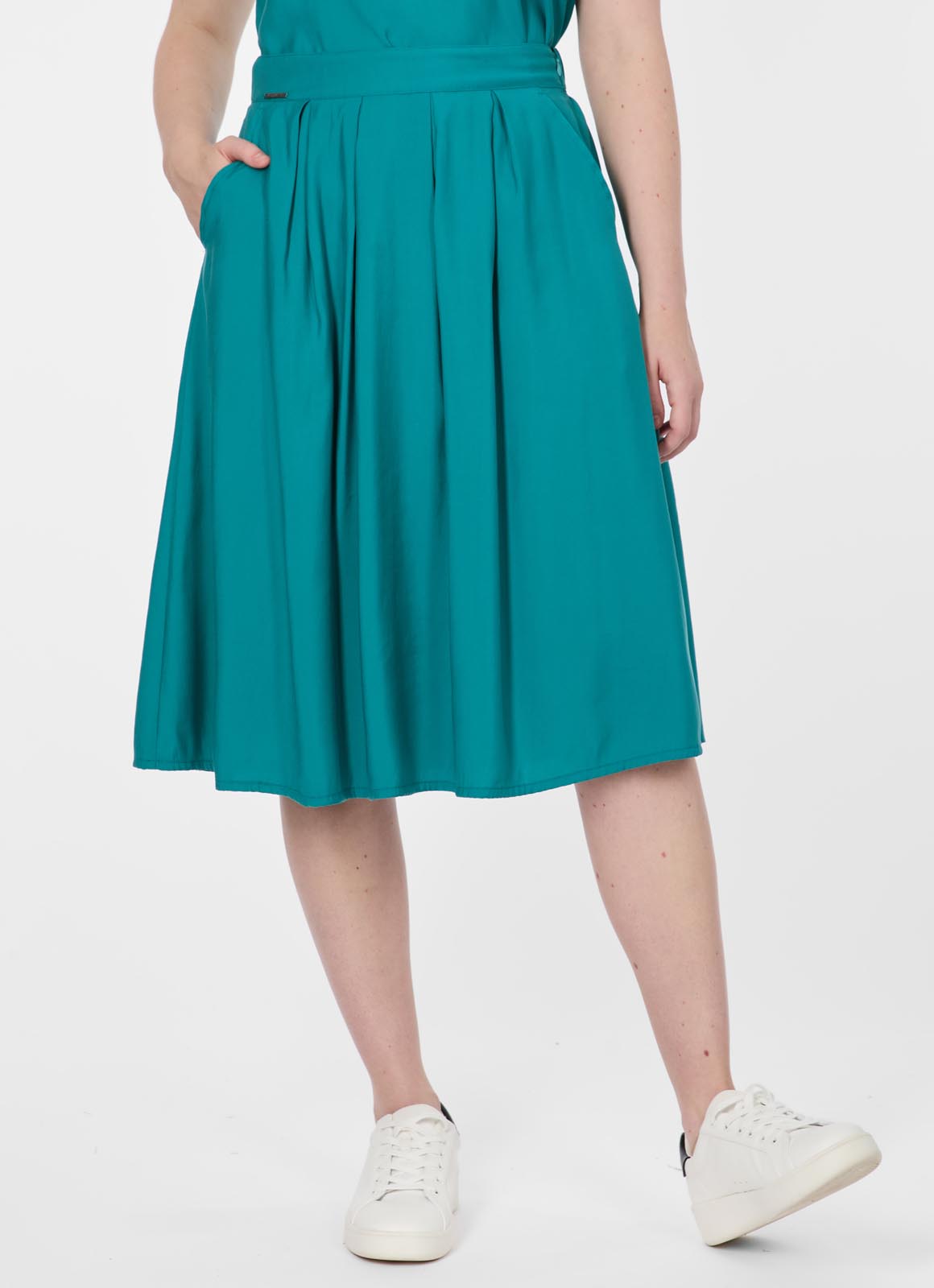 Falda Ragwear Delise Teal green