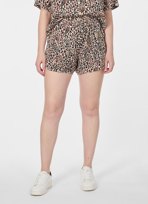 Bermudas Ragwear Perrine shorts print Brown